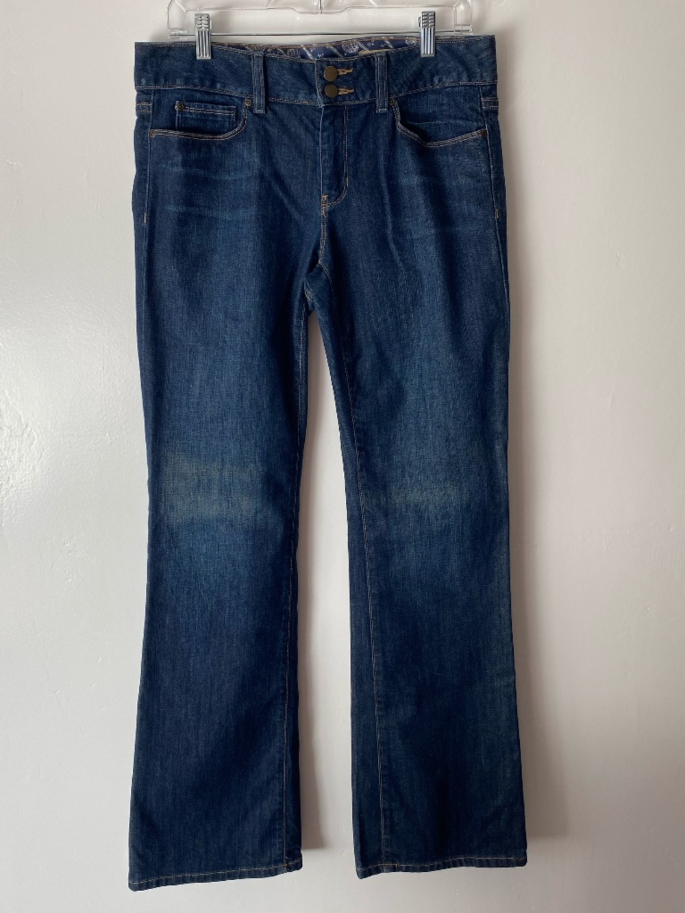 GAP Vintage Mid Rise Bootcut Jeans Dark Wash Size 30 Women's Fall 2011 Y2K 2010s